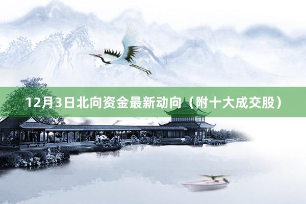 12月3日北向资金最新动向（附十大成交股）